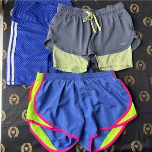 Lot of 3 athletic shorts